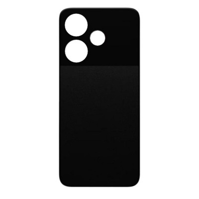 Back Panel Cover For Xiaomi Poco M6 Plus 5g Black - Maxbhi Com