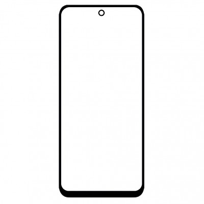 Replacement Front Glass For Xiaomi Poco M6 Plus 5g Black By - Maxbhi Com