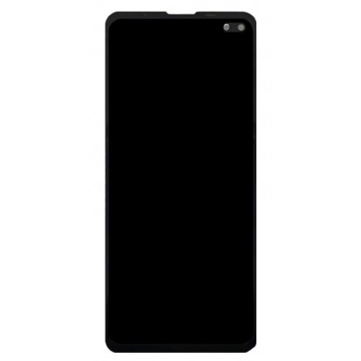 Lcd With Touch Screen For Sharp Aquos Sense 4 Plus Black By - Maxbhi Com
