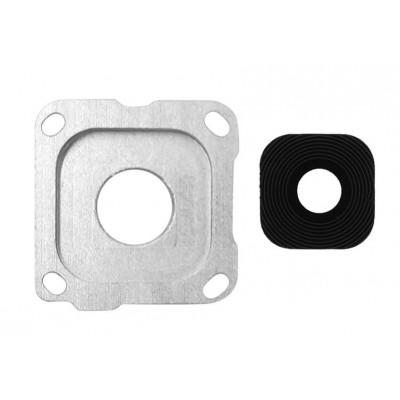 Camera Lens Glass With Frame For Samsung Galaxy A8 2016 White By - Maxbhi Com