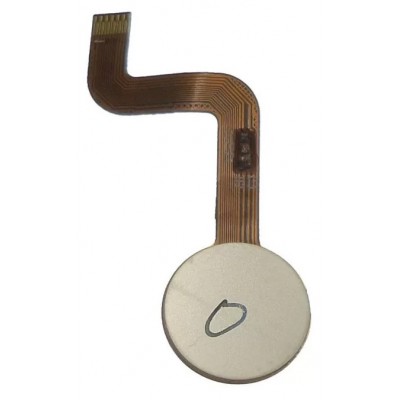 Fingerprint Sensor Flex Cable For Wiko View2 Black By - Maxbhi Com