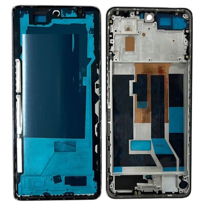 Lcd Frame Middle Chassis For Vivo Iqoo Z9s Pro Orange By - Maxbhi Com