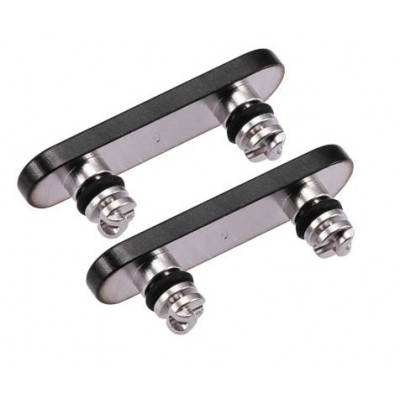 Volume Side Button Outer For Apple Iphone 15 Pro Max Black By - Maxbhi Com