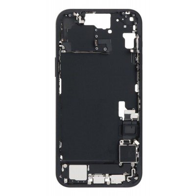 Lcd Frame Middle Chassis For Apple Iphone 15 Plus White By - Maxbhi Com
