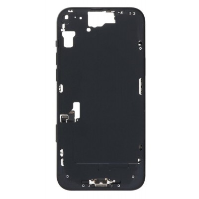 Lcd Frame Middle Chassis For Apple Iphone 15 Plus White By - Maxbhi Com