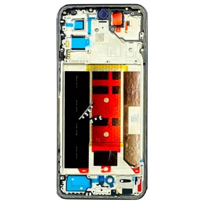 Lcd Frame Middle Chassis For Oppo Reno 12 Pro Black By - Maxbhi Com