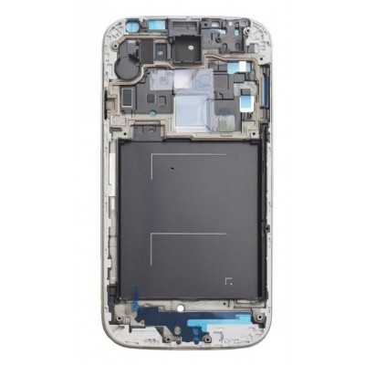 Lcd Frame Middle Chassis For Samsung I9506 Galaxy S4 Red By - Maxbhi Com