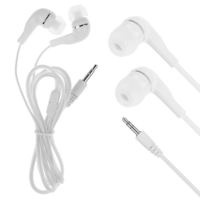 Earphone for Karbonn K446 - Handsfree, In-Ear Headphone, White
