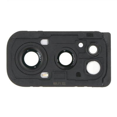 Camera Lens Glass With Frame For Oneplus Nord 2 5g Grey By - Maxbhi Com