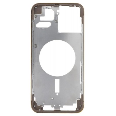 Lcd Frame Middle Chassis For Apple Iphone 13 Pro Max Gold By - Maxbhi Com