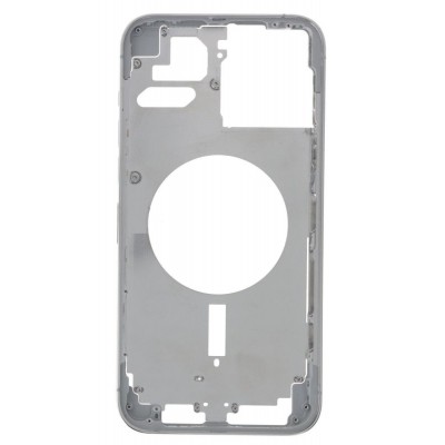 Lcd Frame Middle Chassis For Apple Iphone 13 Pro Max Silver By - Maxbhi Com