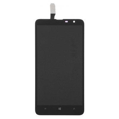 Lcd With Touch Screen For Nokia Lumia 1320 Black By - Maxbhi Com