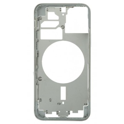 Lcd Frame Middle Chassis For Apple Iphone 12 Pro Silver By - Maxbhi Com