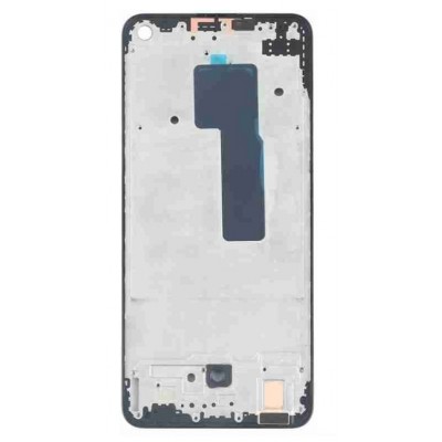 Lcd Frame Middle Chassis For Oppo F19 Pro Black By - Maxbhi Com