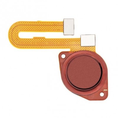 Fingerprint Sensor Flex Cable For Motorola Moto E7 Power Red By - Maxbhi Com
