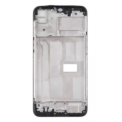 Lcd Frame Middle Chassis For Realme 3i Black By - Maxbhi Com