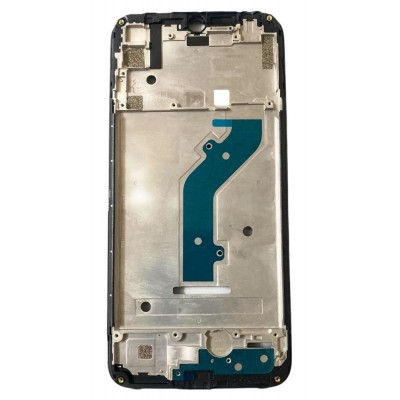 Lcd Frame Middle Chassis For Itel A48 Black By - Maxbhi Com