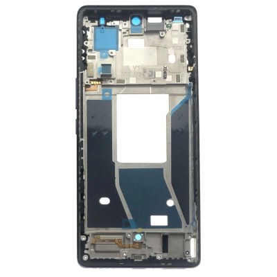 Lcd Frame Middle Chassis For Infinix Note 40 Pro 5g White By - Maxbhi Com