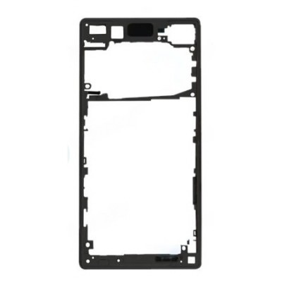 Middle Frame Ring Only For Sony Xperia Z5 Dual Black By - Maxbhi Com