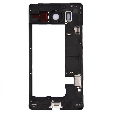 Middle Frame Ring Only For Microsoft Lumia 950 Dual Sim Black By - Maxbhi Com