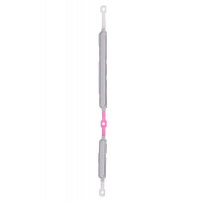 Volume Side Button Outer For Samsung Galaxy Tab A7 Lite White By - Maxbhi Com