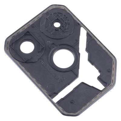 Camera Lens Glass With Frame For Tecno Pova 6 Black By - Maxbhi Com