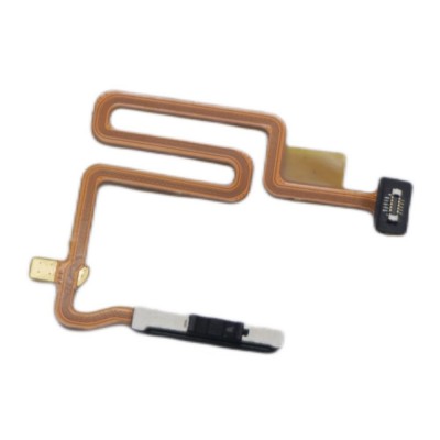 Fingerprint Sensor Flex Cable For Realme V11 5g Black By - Maxbhi Com