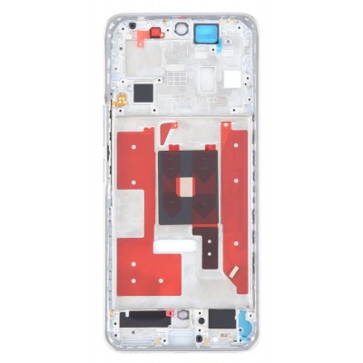 Lcd Frame Middle Chassis For Honor 100 5g White By - Maxbhi Com
