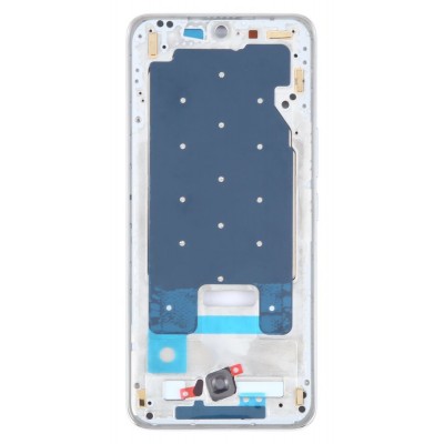 Lcd Frame Middle Chassis For Honor 100 5g White By - Maxbhi Com