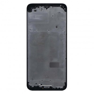 Lcd Frame Middle Chassis For Realme C3i Black By - Maxbhi Com