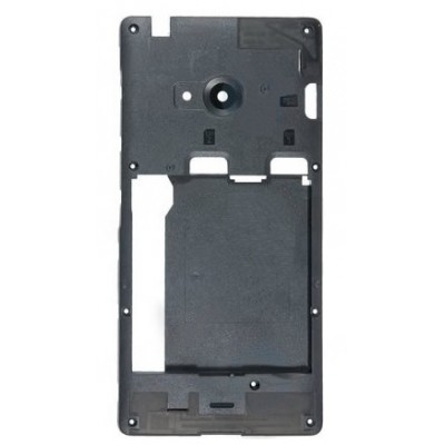 Middle Frame Ring Only For Microsoft Lumia 540 Dual Sim Black By - Maxbhi Com