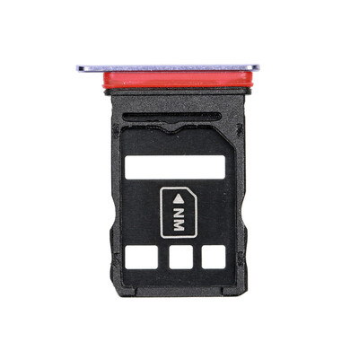 Sim Card Holder Tray For Huawei Mate 30 5g Silver - Maxbhi Com