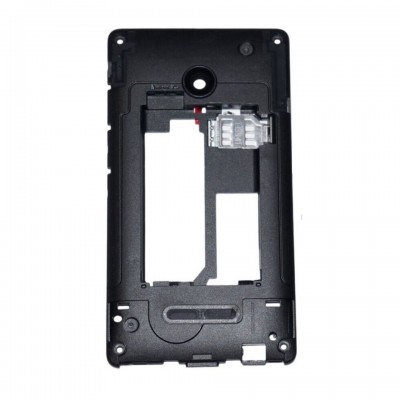 Middle Frame Ring Only For Microsoft Lumia 435 White By - Maxbhi Com