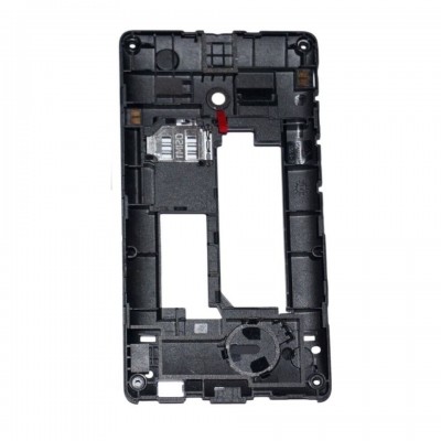 Middle Frame Ring Only For Microsoft Lumia 435 White By - Maxbhi Com