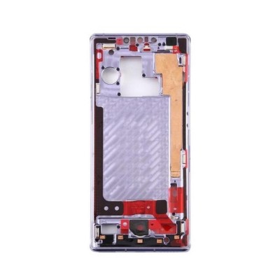 Lcd Frame Middle Chassis For Huawei Mate 30e Pro 5g Silver By - Maxbhi Com
