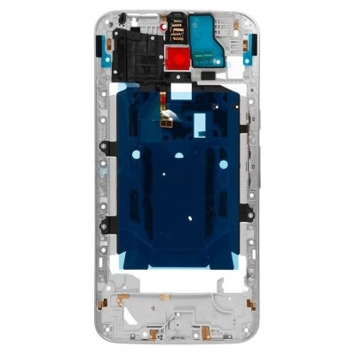 Lcd Frame Middle Chassis For Motorola Moto X Style 32gb White By - Maxbhi Com