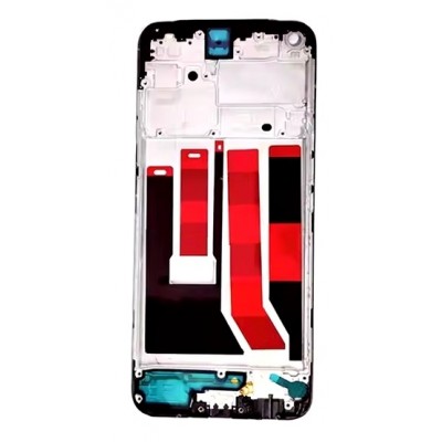 Lcd Frame Middle Chassis For Oppo A11s White By - Maxbhi Com