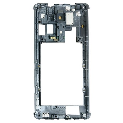 Middle Frame Ring Only For Asus Zenfone 2 Laser Ze550kl White By - Maxbhi Com