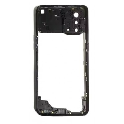 Middle Frame Ring Only For Oppo Reno 6 Lite Black By - Maxbhi Com