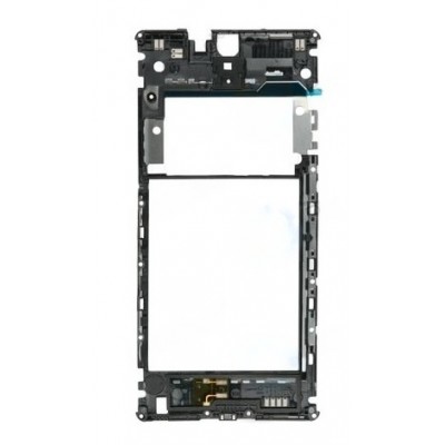Middle Frame Ring Only For Sony Xperia C5 Ultra Dual White By - Maxbhi Com