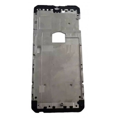 Lcd Frame Middle Chassis For Oukitel Wp22 Black By - Maxbhi Com