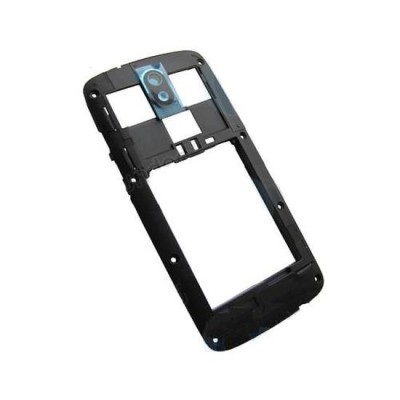 Middle Frame Ring Only For Htc Desire 500 Silver By - Maxbhi Com