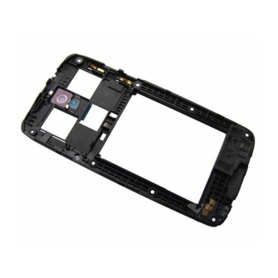 Middle Frame Ring Only For Htc Desire 500 Silver By - Maxbhi Com