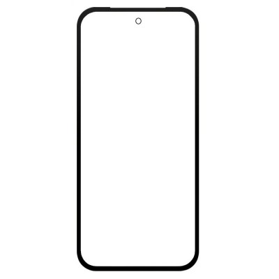 Replacement Front Glass For Google Pixel 9 Pro Fold Black By - Maxbhi Com