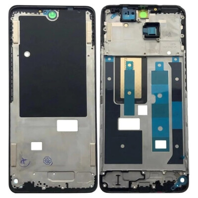 Lcd Frame Middle Chassis For Realme 13 5g Black By - Maxbhi Com