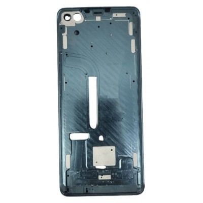 Lcd Frame Middle Chassis For Tecno Phantom X Black By - Maxbhi Com