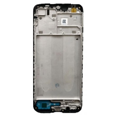 Lcd Frame Middle Chassis For Xiaomi Poco C31 Black By - Maxbhi Com