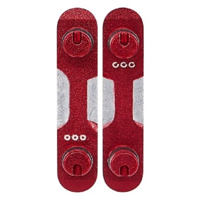 Volume Side Button Outer For Apple Iphone Se 3rd Gen 2022 Red By - Maxbhi Com