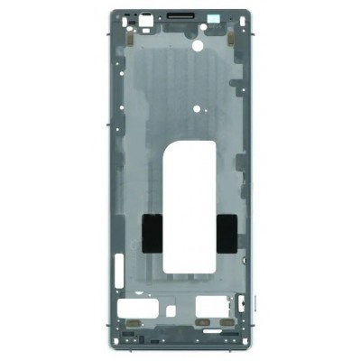 Lcd Frame Middle Chassis For Sony Xperia 5 White By - Maxbhi Com