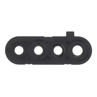 Camera Lens Glass With Frame For Lg K51 Black By - Maxbhi Com